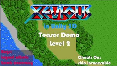 Xevious Demo Level 2