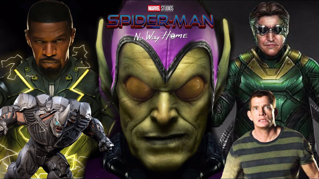 Méchants Spider Man No Way Home SPIDER MAN NO WAY HOME SINISTER SIX DETAILS REVEALED! Comic Accurate