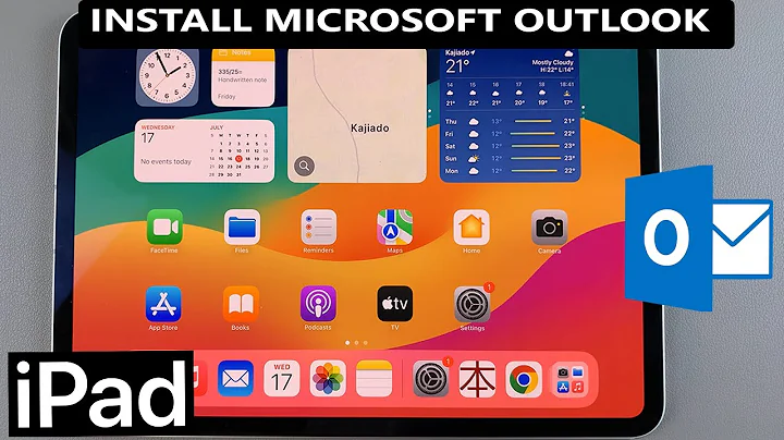 How To Install Microsoft Outlook  On iPad