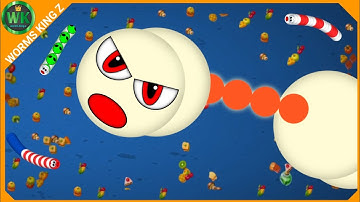 🐍Worms Zone.io 🔥 #81 – Cake vs Fruit Party | Top 1 on the Map 💯 Best Gameplay!