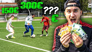 GELD FUßBALL CHALLENGE ESKALIERT! *1 TOR = 50€*