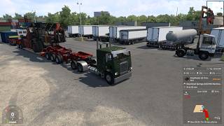 VIAJANDO PELO MAPA ATS COM O MOD TRUCK FREIGHTLINER FL 86 - LIVE AO VIVO.