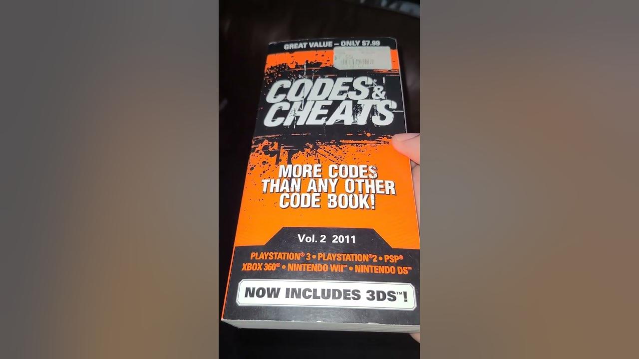 Found this old game cheats book that I got back in Australia in