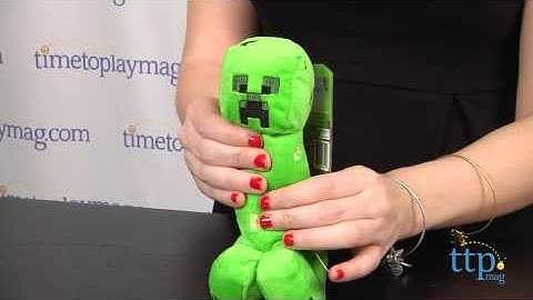 Minecraft Series One Overworld Creeper Plush from Jazwares