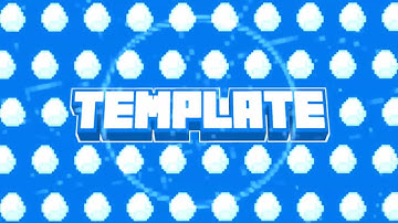 ⛏️ EPIC MINECRAFT 2D Intro Template | redb3ast14 | 1080P/60FPS