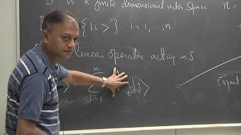 Mathematical Methods - Lecture 5 of 34