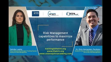 IRM | Fundamentals in Quantitative Risk Management and Business Simulations