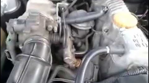 Omega com motor engasgando na hora de arrancar. Resolvido.