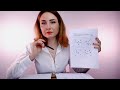 Asmr  cognitive screening test follow my instructions page turning anticipatory triggers