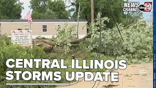 The latest on the damage caused by Wednesday night's storms