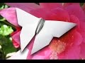 Easy to Fold Origami Butterfly with Mineral Paper
