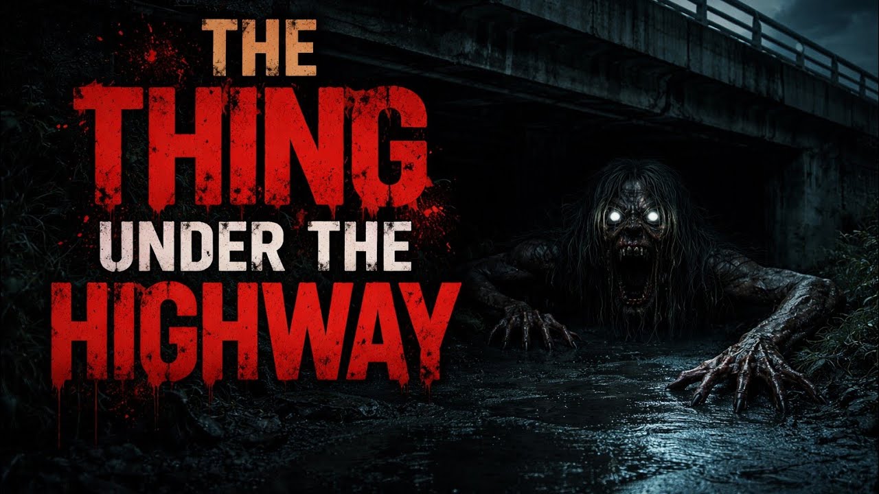 The Thing Under the Highway - English haunted scary story.
