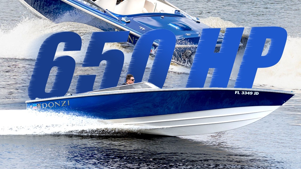 A Dream Muscle Boat | 1994 Donzi Classic 22 - YouTube