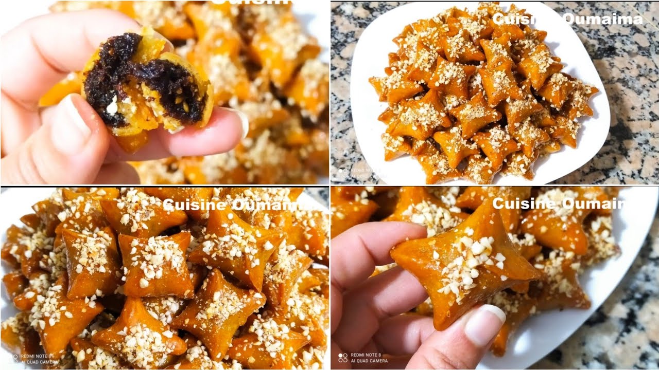 معسلات رمضان/معسلة النجمة بحشوة لذيذة مكوناتها بسيطة و ما تحتاجي اللي يعاونك من ارقى واسهل المعسلات