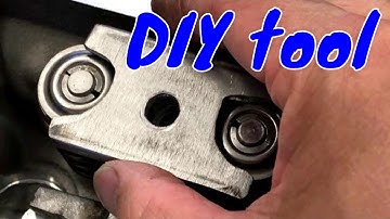 Homemade DIY Valve Spring compressor tool