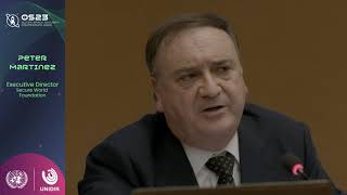 OS23 Panel II — Multilateral Efforts to Build Space Security | Outer Space Security Conference 2023