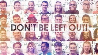 Don't Be Left Out!