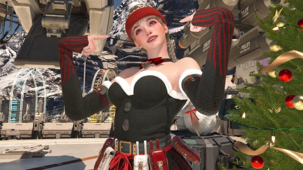 The First Descendant Luna winter free skin showcase