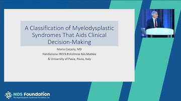 A classification of myelodysplastic syndromes that aids clinical decision-making