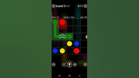 How to solve flow free bridge (5x5 in 30 seconds)