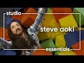 Capture de la vidéo Steve Aoki Opens The Doors To His Studio, The Neon Future Cave