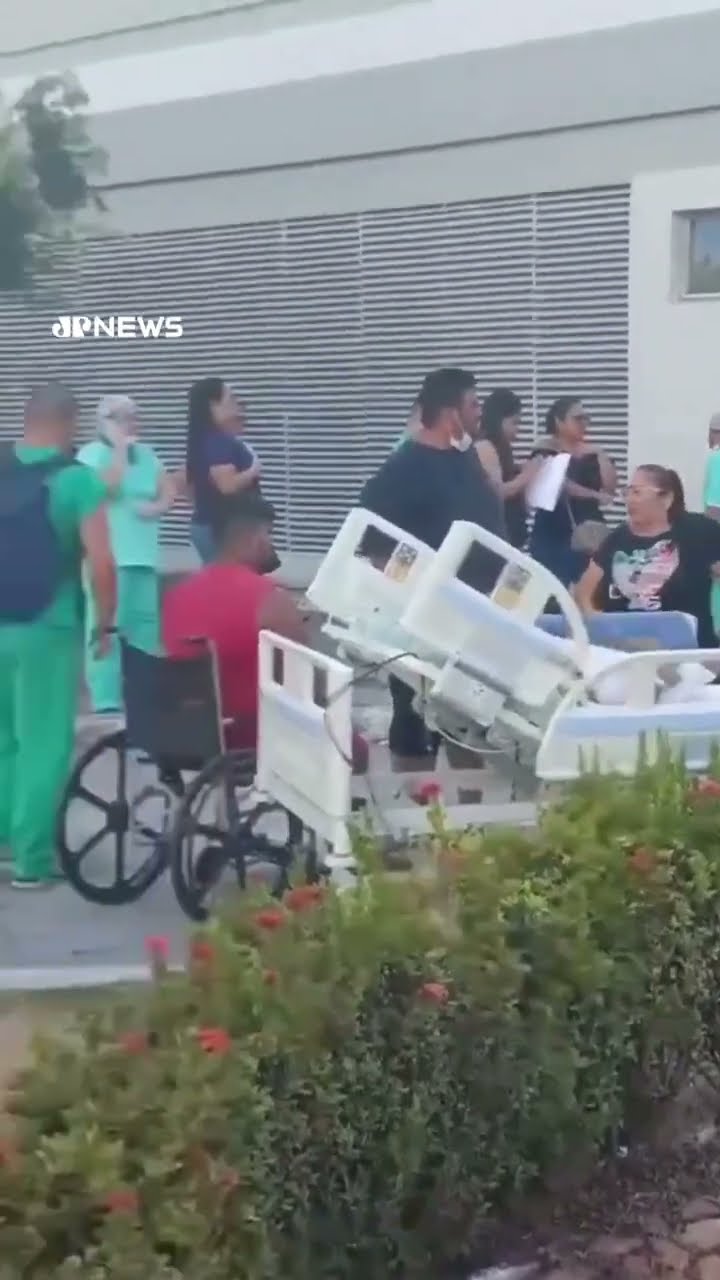Incêndio atinge Hospital de Trauma de João Pessoa e pacientes são transferidos #shorts