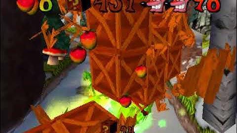 Crash Bandicoot 2 - Cortex Forgots Back - Eu quebrei 807 caixas (I broke 807 boxes)