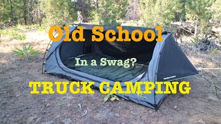 Truck Camping Old School | Using a swag in the USA?