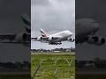 The Power of 4 Engines: Emirates A380 Takeoff! ✈️ #TakeDailyAero