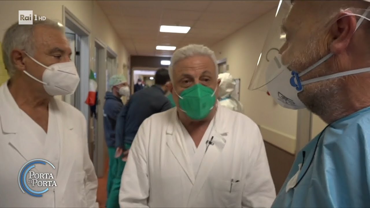 Covid a Napoli, il viaggio del No Vax nella rianimazione - Porta a porta 11/11/2021