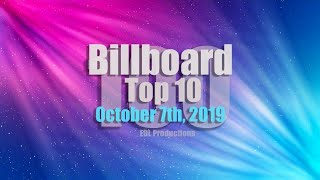 Billboard TOP 10 - October 7th, 2019