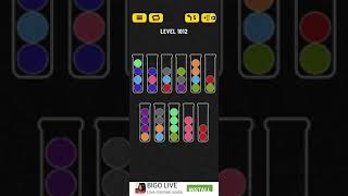 Ball sort puzzle level 1012