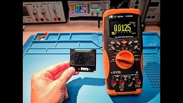 Multimeter Agilent U1253B OLED Displaytausch ohne löten
