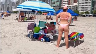 🇧🇷 Balneario Camboriu Beach Beautiful Day at Brazil