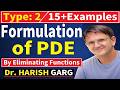 Type 2: Examples of formulation of PDE | by Eliminating Arbitrary Functions