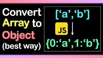 Convert Array to an Object in one line using JavaScript