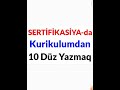 KURİKULUM. SERTİFİKASİYA-da 10 Kurikulumdan 10 Düz Yazmaq üçün Qızıl Qaydalar Mp3 Song