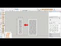 CẮT GHÉP HOA VĂN PHÚC LỘC THỌ CNC SKETCHUP