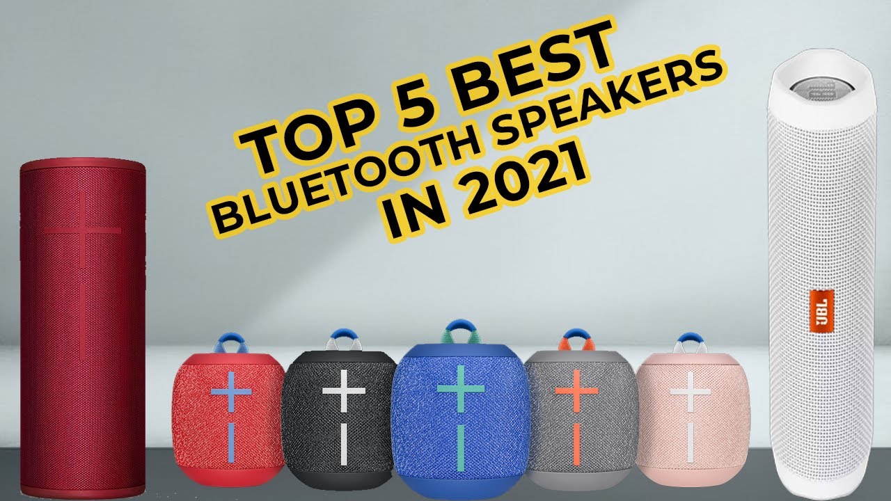 Top5 Best Bluetooth Speakers in 2021[Waterproof Portable Speakers] [Outdoor Speakers For Any Budget]