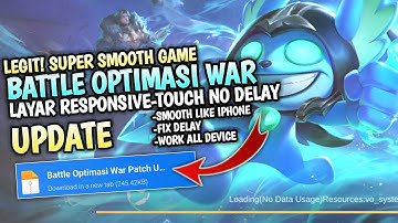 New! Config Ml Anti Lag + Battleground Optimizer War | Mobile Legends