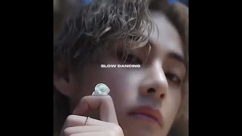slow dancing by v ☆   #뷔 #태형 #lyrics  #kimtaehyung #bts #shorts #taehyung #bangtan #btsarmy #kpop