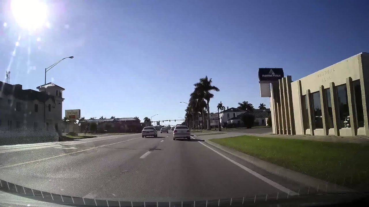 Driving through Clewiston, Florida on State Road 80 YouTube