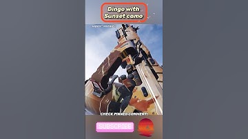 Dingo with Sunset camo 🌄 #codm #shorts