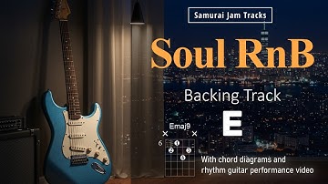 Smooth R&B Guitar Backing Track in E – Night Vibes