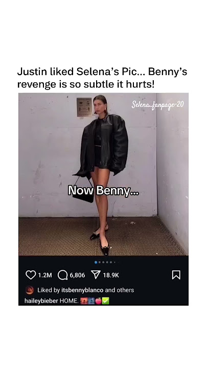 Benny Blanco claps back after Justin likes Selena’s post!