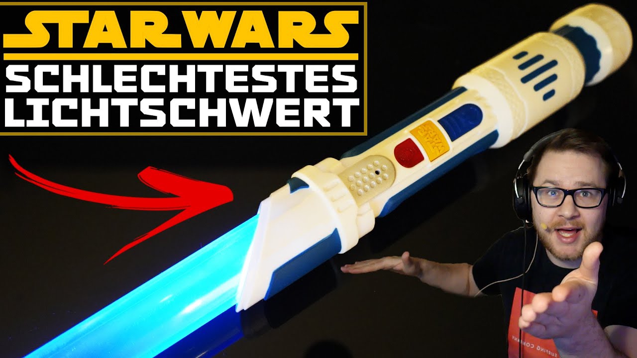 Das SCHLECHTESTE Lichtschwert kaufen - STAR WARS Scream Saber Replica Unboxing / Deutsch