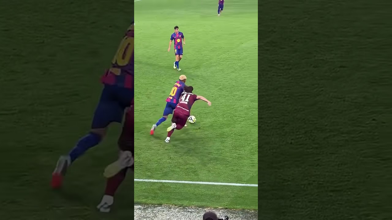 Lamine Yamal vs Vissel Kobe... Yamal having fun🔥🔥