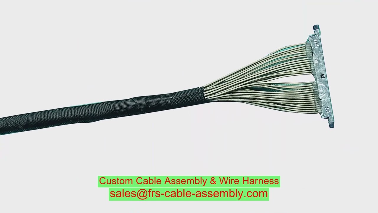 Watch Advanced 40 awg micro coax cable United Kingdom manufacturer Custom Customized for AR/VR Heads