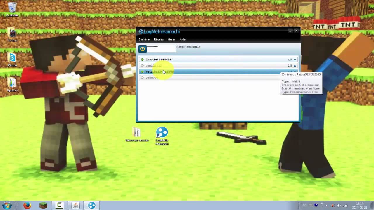 [TUTO] CRÉER UN SERVEUR MINECRAFT FACILEMENT HAMACHI | 1.7.2 | 1.7.4