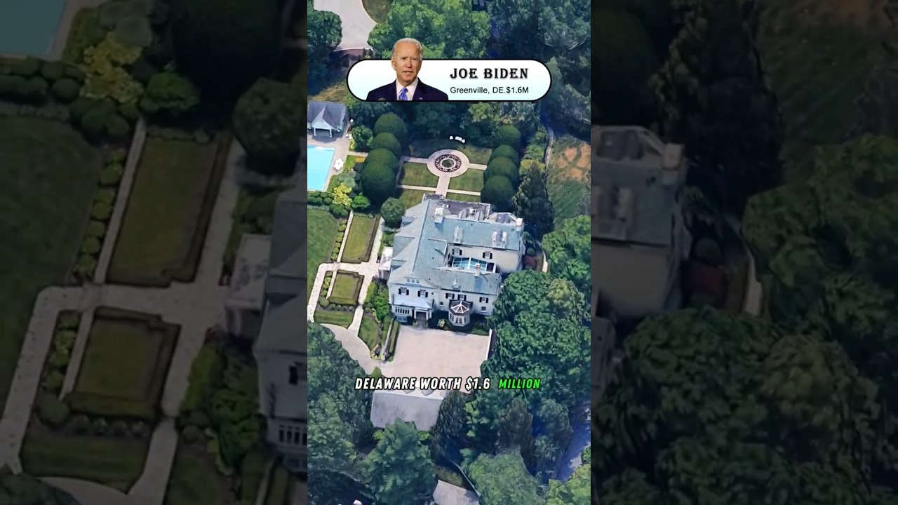 Joe Biden's mansion in Delaware is worth $1.6 M 